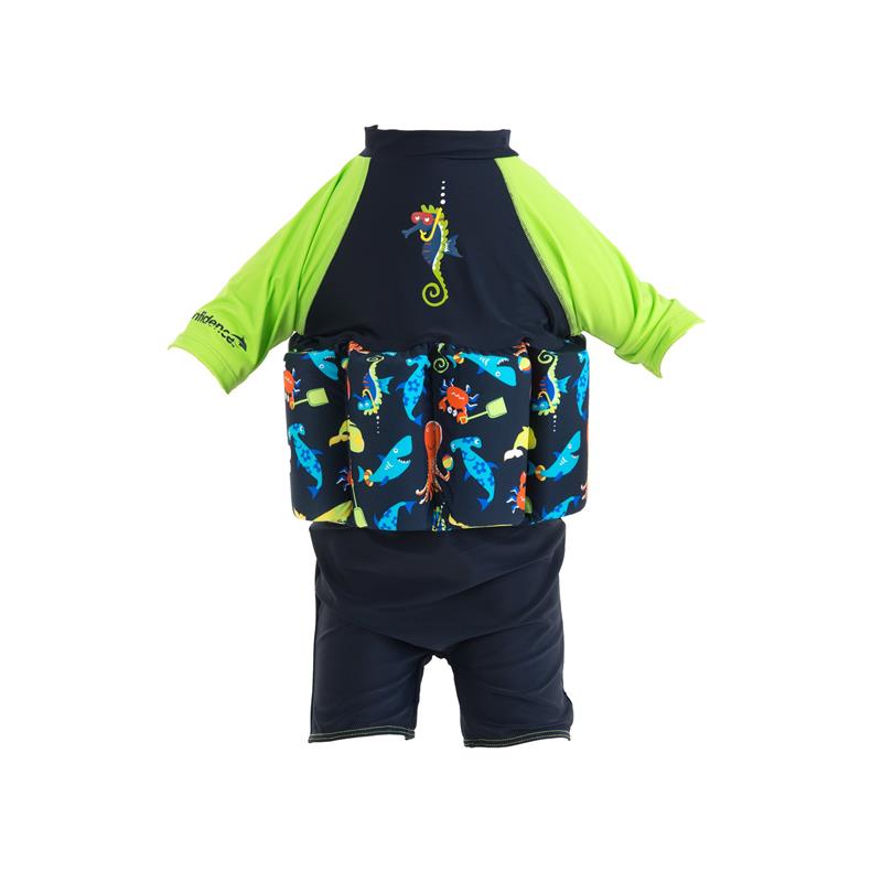 Konfidence Floatsuit Seabiskit & Friends Navy