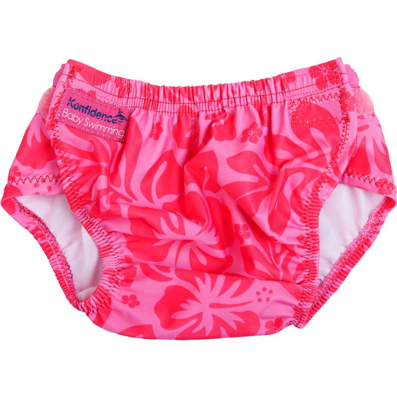 Pelene za vodu Konfidence Aquanappies Pink Hibiscus