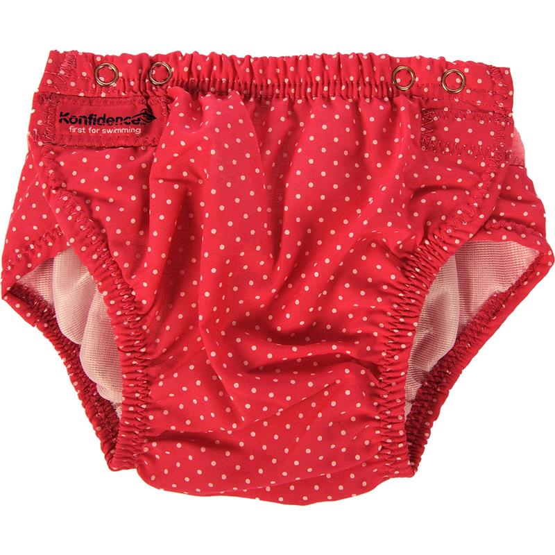 Konfidence Aquanappies Pink Polka