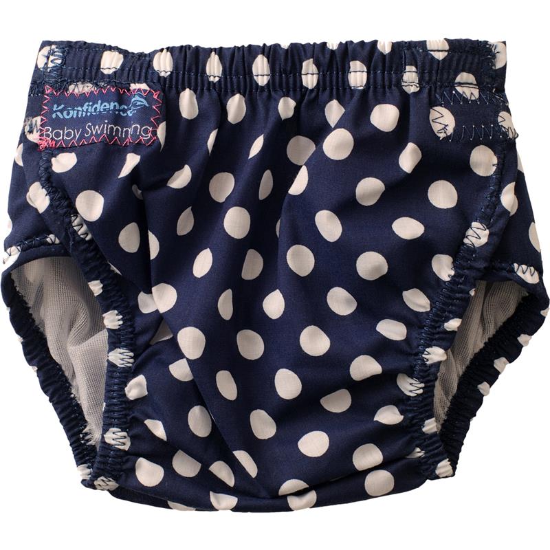 Pelene za vodu Konfidence Aquanappies Navy Polka Dot