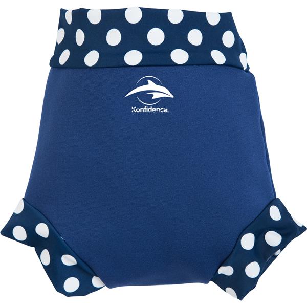 Konfidence Neo Nappies Navy Polka Dot