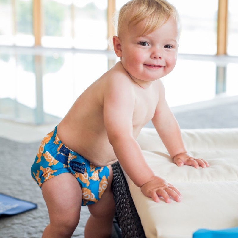 Plavalne plenice za dojenčke Konfidence Aquanappies Pink Polka