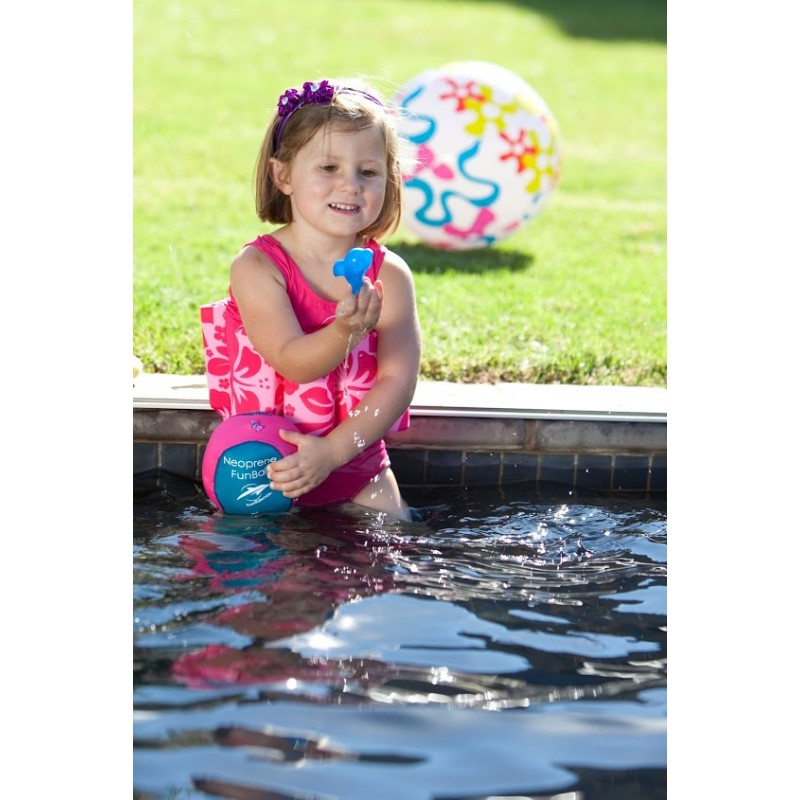 Dječje odijelo za plivanje – Float Suit Pink Hibiscus